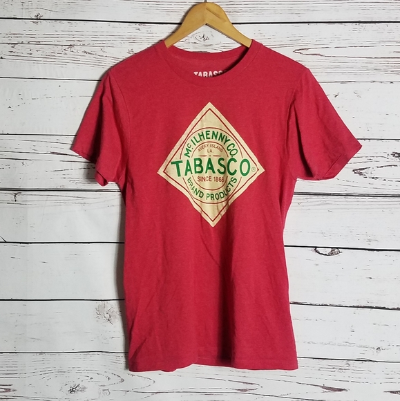 Tabasco Tops - 5/$25  Tabasco short sleeve graphic tee
